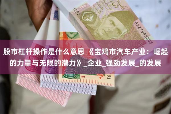 股市杠杆操作是什么意思 《宝鸡市汽车产业：崛起的力量与无限的潜力》_企业_强劲发展_的发展